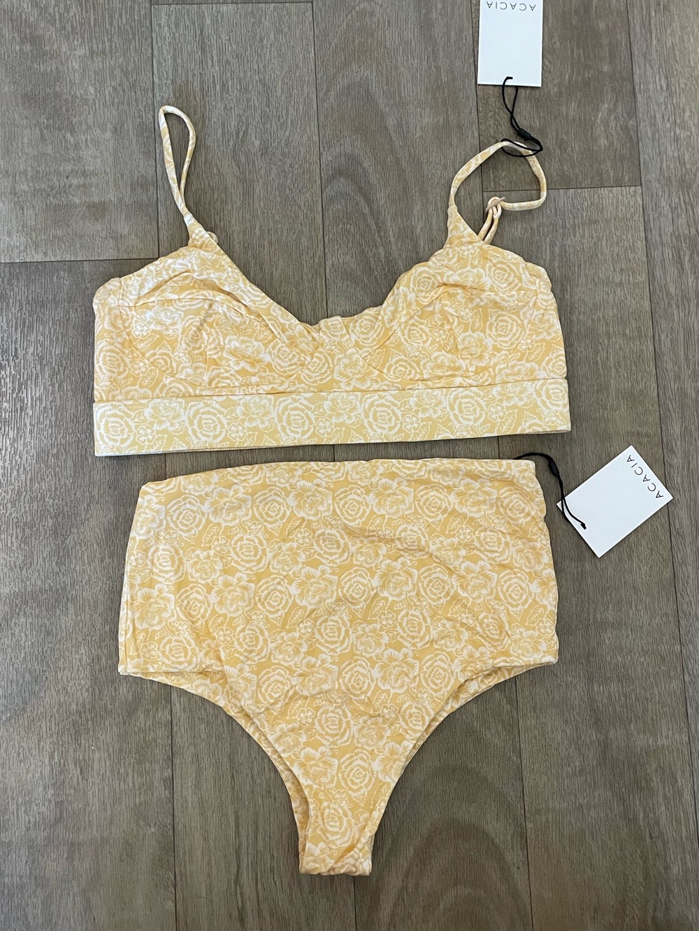 NWT ACACIA BIKINI SET
